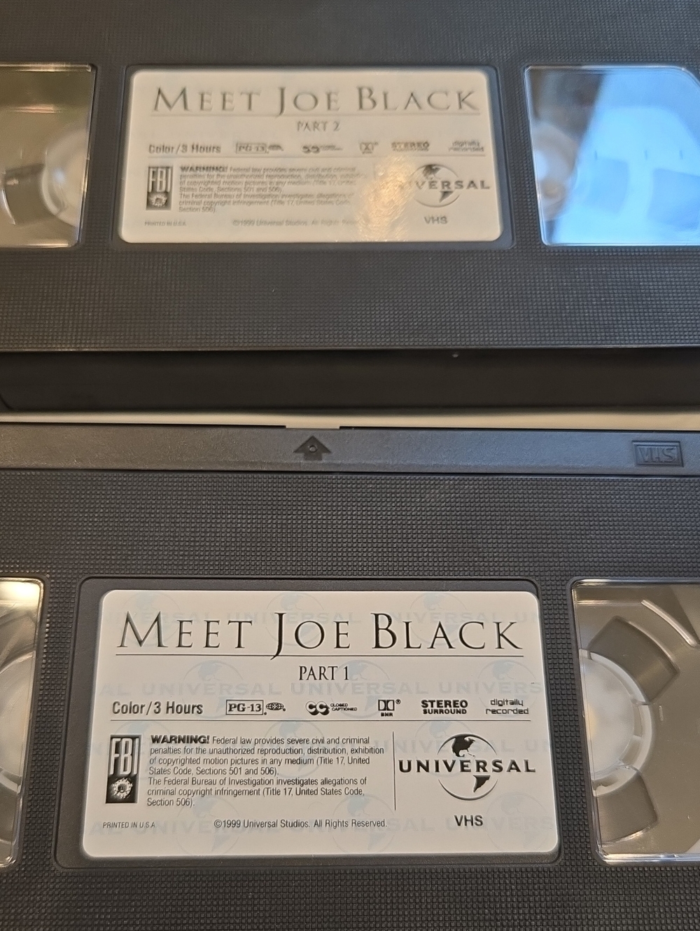Video tapes (VHS)